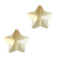Fashion faceted 14mm Star bead Crystal topaaz colorado